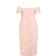 City Chic Entwine Tulip Drape Maxi Dress Plus Size - Ballet Pink