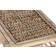 Home ESPRIT Rattan Natural/Transparent Coffee Table 46x76cm