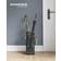 Pricenet Durable Steel with Rust Resistant Coating Black Umbrella Stand 40.9cm