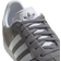 Adidas Junior Gazelle Shoes - Grey Three/Cloud White/Gold Metallic