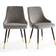 Dunelm Ariana Grey Kitchen Chair 82cm 2pcs