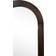 Evie Ridged Arch Lean To Brown Floor Mirror 80x180cm