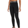 Nike Women's Pro Mid Rise Mesh Paneled Leggings - Black/White