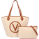 Valentino Bags Covent Naturale Woven Shopper Bag - Cuoio