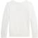 Ralph Lauren Girl's Teddy Crew Neck Sweatshirt - White