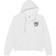 Victoria's Secret Pink Ivy Fleece Campus Full-Zip Hoodie - Optic White Beverly Hills