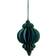 Lene Bjerre Pappia Dark Green/Elongated Christmas Tree Ornament 12cm