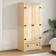 vidaXL Corona Natural Wardrobe 76x170cm