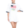 SKIMS Olympic T-shirt Mini Dress - White