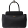 Prada Medium Leather Tote Bag - Black