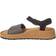 Birkenstock Glenda Suede/Textile Sandal - Anthracite