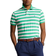 Ralph Lauren Classic Fit Striped Mesh Polo Shirt - Classic Kelly/White