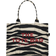 Marc Jacobs The Zebra Canvas Large Tote Bag - Black/White