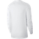 Nike Men's Sportswear Club Long-Sleeve T-shirt - White/Black