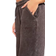 PrettyLittleThing Washed Oversized Low Rise Wide Leg Sweatpants - Chocolate