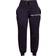 PrettyLittleThing Logo High Waisted Cuffed Sweatpant - Navy