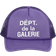 Gallery Dept French Logo Trucker Hat - Flo Purple