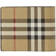 Burberry Check Bi-Fold Wallet - Beige