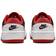 Nike Full Force Low GS - White/Black/Team Orange/Mystic Red