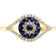 Effy Evil Eye Ring - Gold/Sapphire/Diamonds