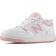 New Balance Little Kid's 480 - White/Orb Pink