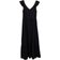 River Island Frill Sleeve Shift Belted Maxi Dress - Black