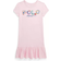 Polo Ralph Lauren Girl's Tropical Logo Cotton Jersey Tee Dress - Hint Pink