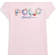 Polo Ralph Lauren Girl's Tropical Logo Cotton Jersey Tee Dress - Hint Pink