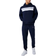 boohooMAN Man Signature Colour Block Hooded Tracksuit - Navy