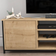 Decorotika Otis Black/Oak TV Bench 120x51cm