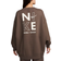 Nike Sportswear Women's Oversized Fleece Crew Neck Sweatshirt - Ironstone