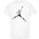 Nike Big Kid's Jordan Watercolor Jumpman T-shirt - White/Red (95C900-001)