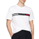 Tommy Hilfiger Crew Neck Logo Panel T-shirt - White