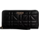 Guess Assia Large Zip Around Wallet - Black