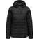 Hummel Women's North Quilted Hood Jacket - Black/Asphalt