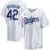 Nike Men's Jackie Robinson Brooklyn Dodgers Home Cooperstown Collection Player Jersey