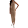 New Look Slinky Racer Midi Dress - Mink