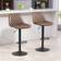 Homcom Retro Brown Bar Stool 106cm 2pcs