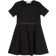 Calvin Klein Punto Milano Flared Dress - Ck Black