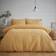 Dunelm Billie Duvet Cover Yellow (200x200cm)