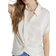 River Island Front Knot Blouse - White