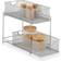 Relaxdays pull-out baskets Kitchen Storage 2pcs