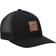 RVCA Youth ATW Curved Snapback Trucker Hat - Black