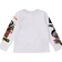 GWD Kid's Sticker Long Sleeve T-shirt - White