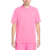 Nike Men's Club Short Sleeve Polo - Playful Pink/White