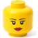 LEGO Storage Head Girl Mini