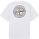 Stone Island Institutional Four Print T-shirts - White