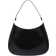 Prada Cleo Brushed Leather Shoulder Bag - Black