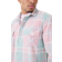 boohooMAN Pastel Checked Overshirt - Blue