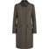 Belstaff Stannic Coat Wool Cashmere Blend - Burnt Oak Houndstooth